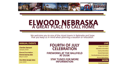 Desktop Screenshot of elwoodnebraska.com